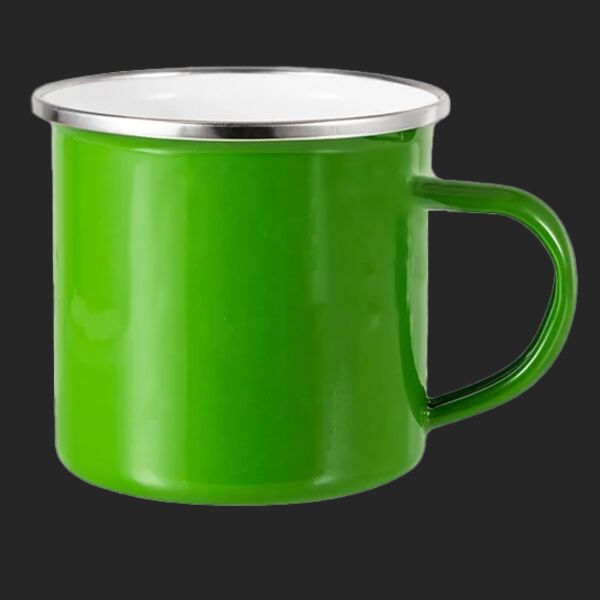 Green Enamel Mug Thumbnail